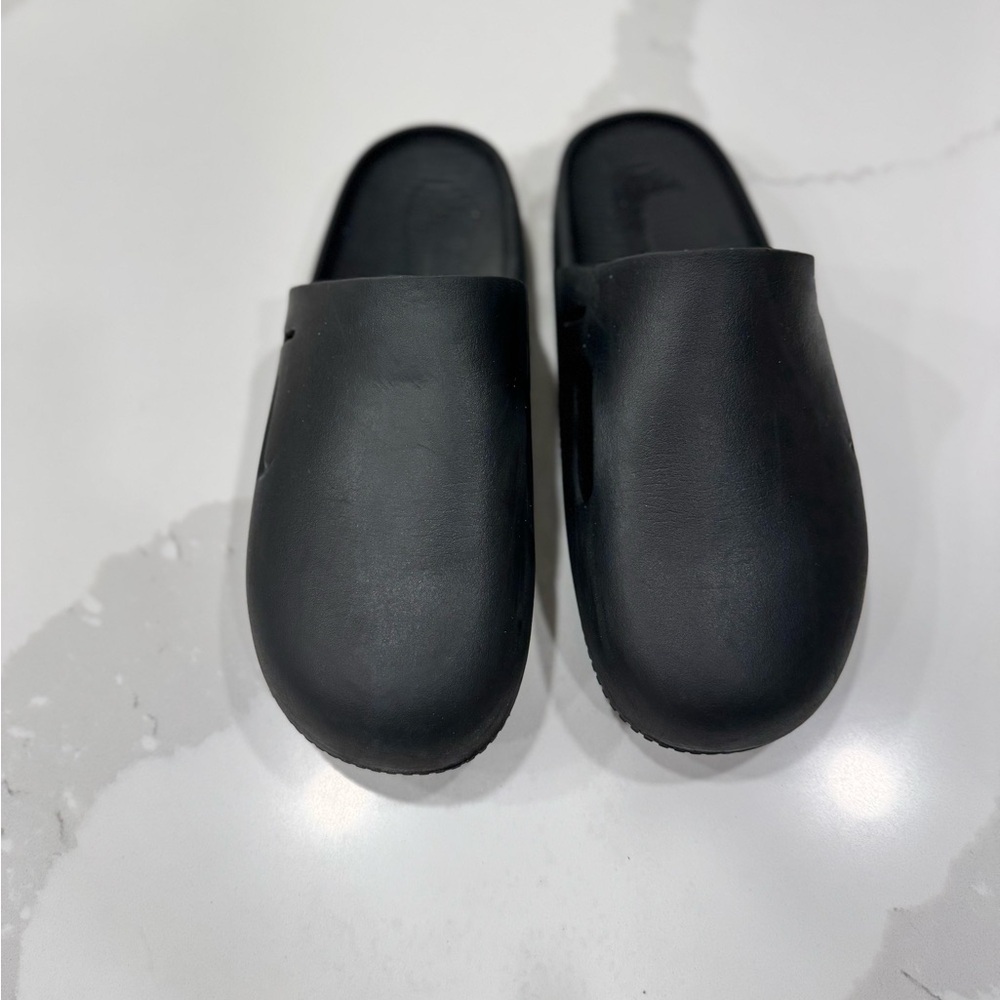 Black Nike  Slip-On Clogs